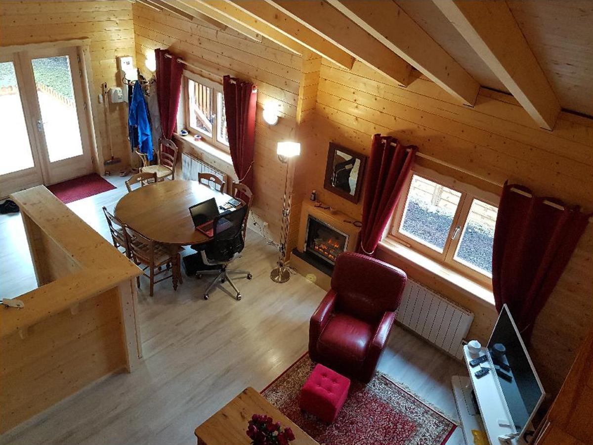Chalet Au Domaine De La Goujonne Saint-Sauveur-lès-Bray Exterior foto