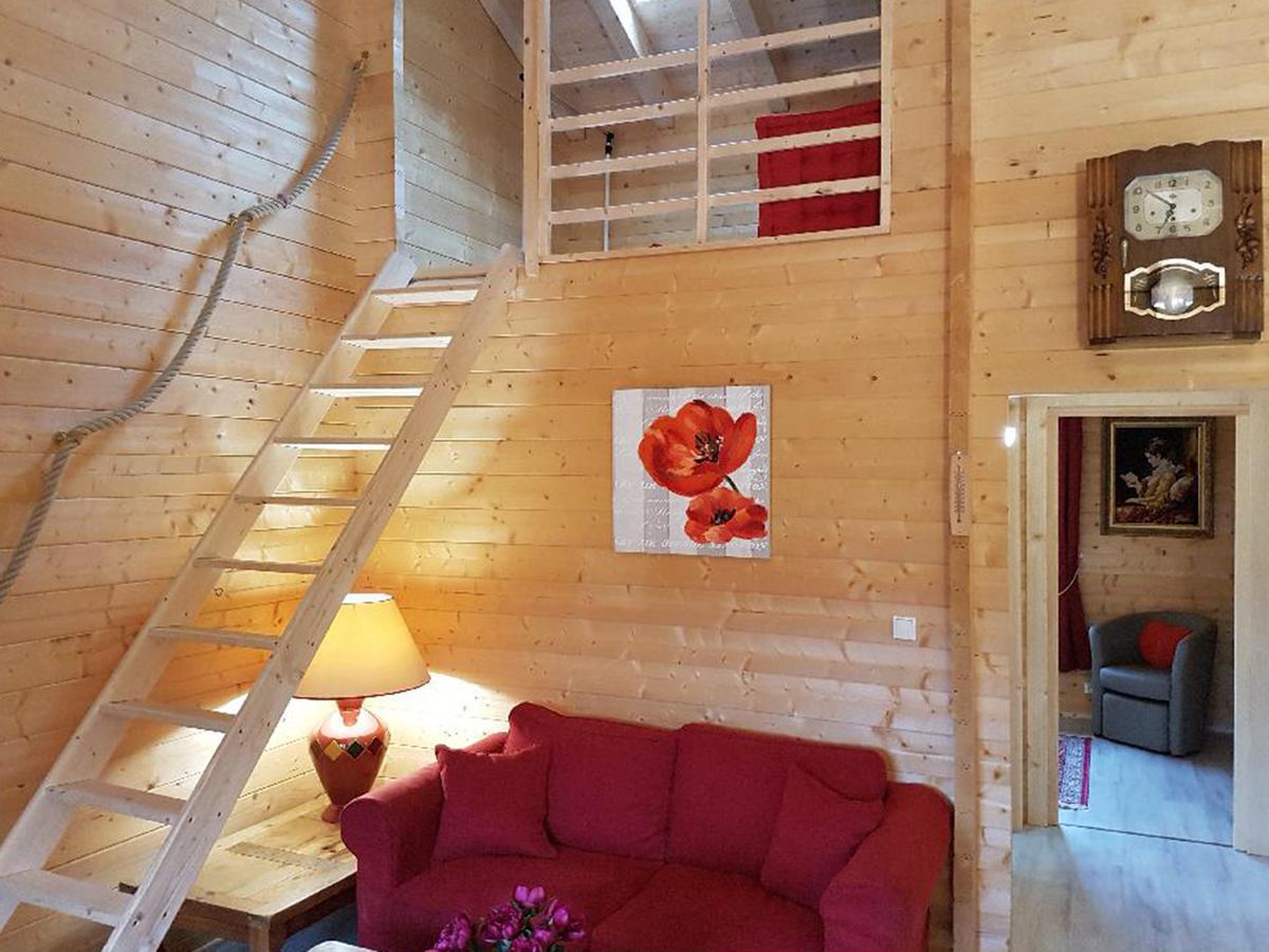 Chalet Au Domaine De La Goujonne Saint-Sauveur-lès-Bray Exterior foto