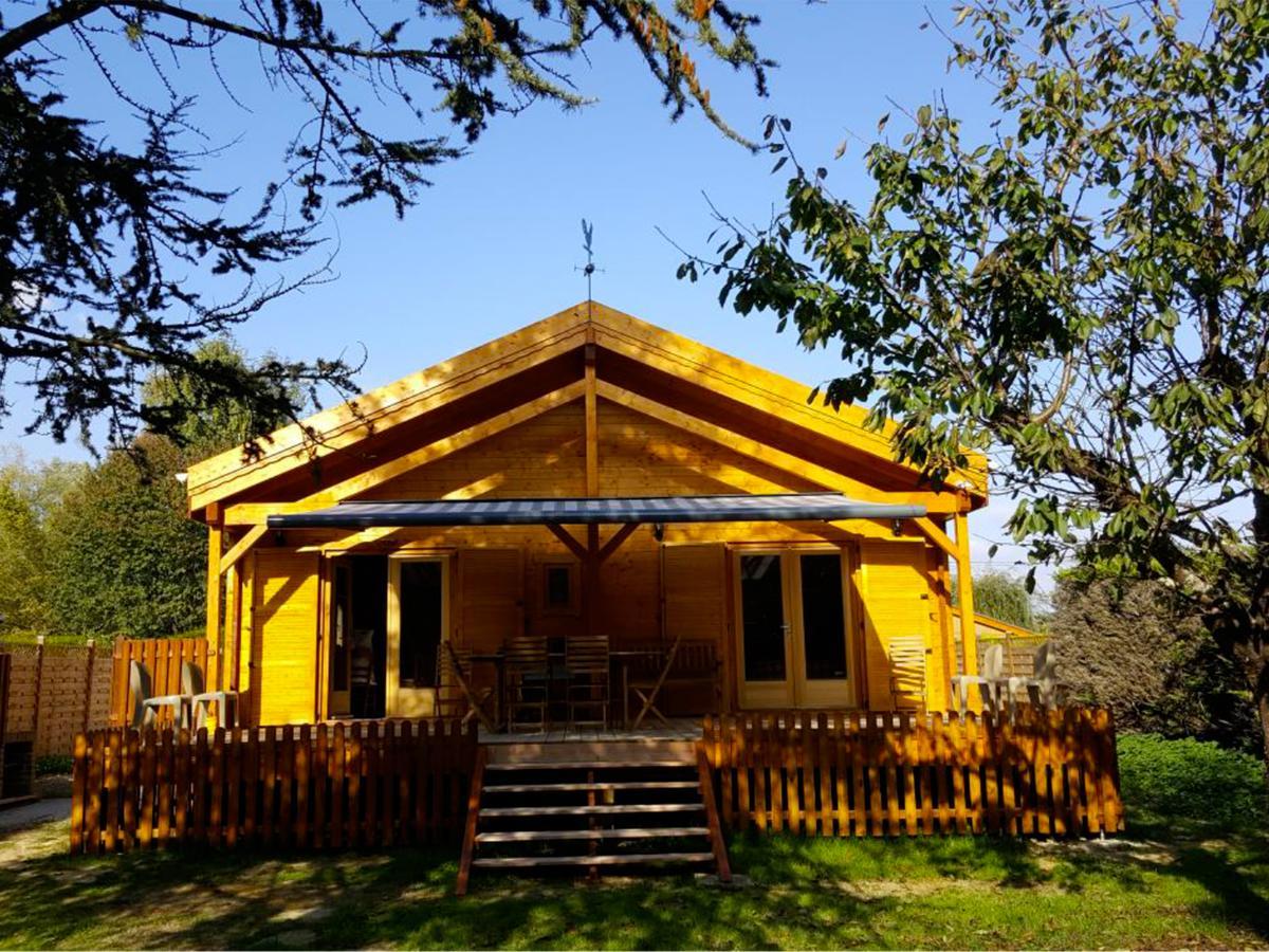 Chalet Au Domaine De La Goujonne Saint-Sauveur-lès-Bray Exterior foto
